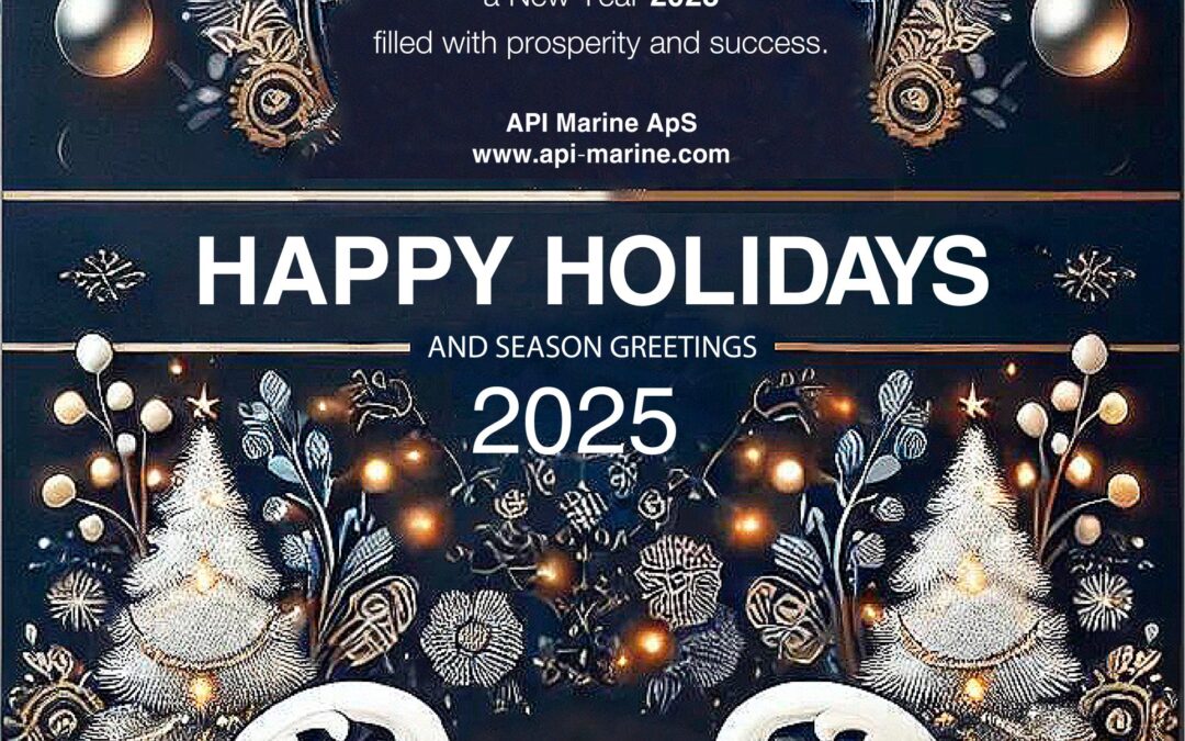 Happy Holidays & Season Greetings from team API Marine