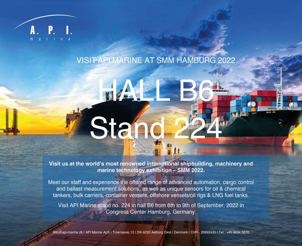 API Marine back at SMM Hamburg 2022