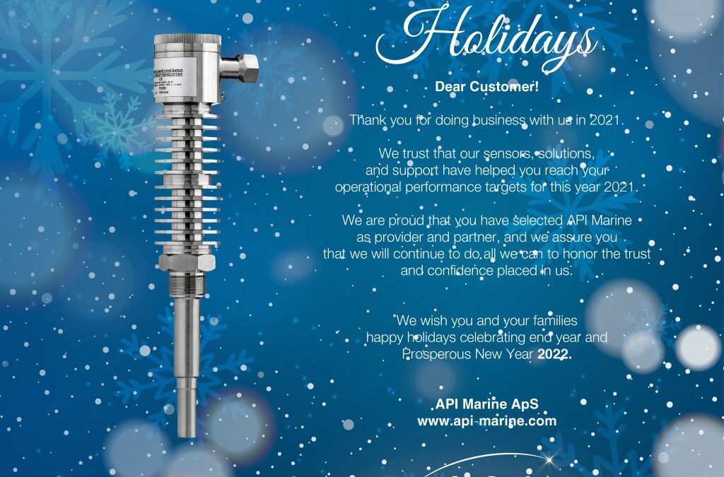 Happy Holidays & Season Greetings from TEAM API Marine