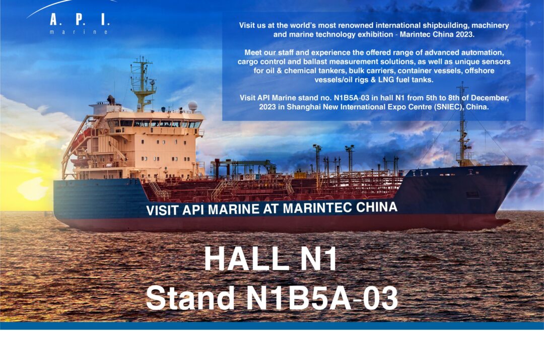 API Marine back at Marintech China 2023
