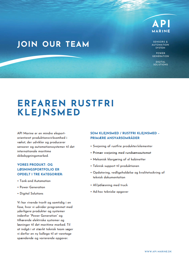 Erfaren klejnsmed