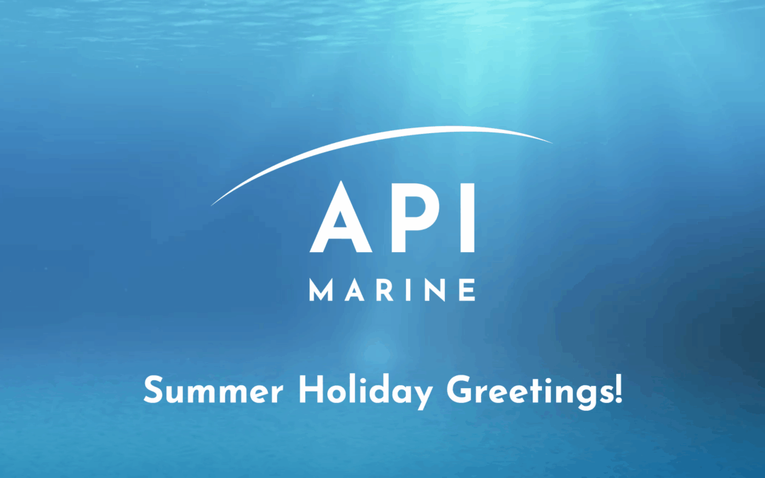 Wishing you a great summer from all of us at API Marine!
