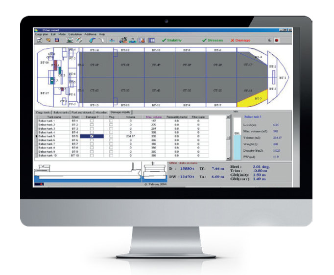 MasterLoad - Loading Computer screen